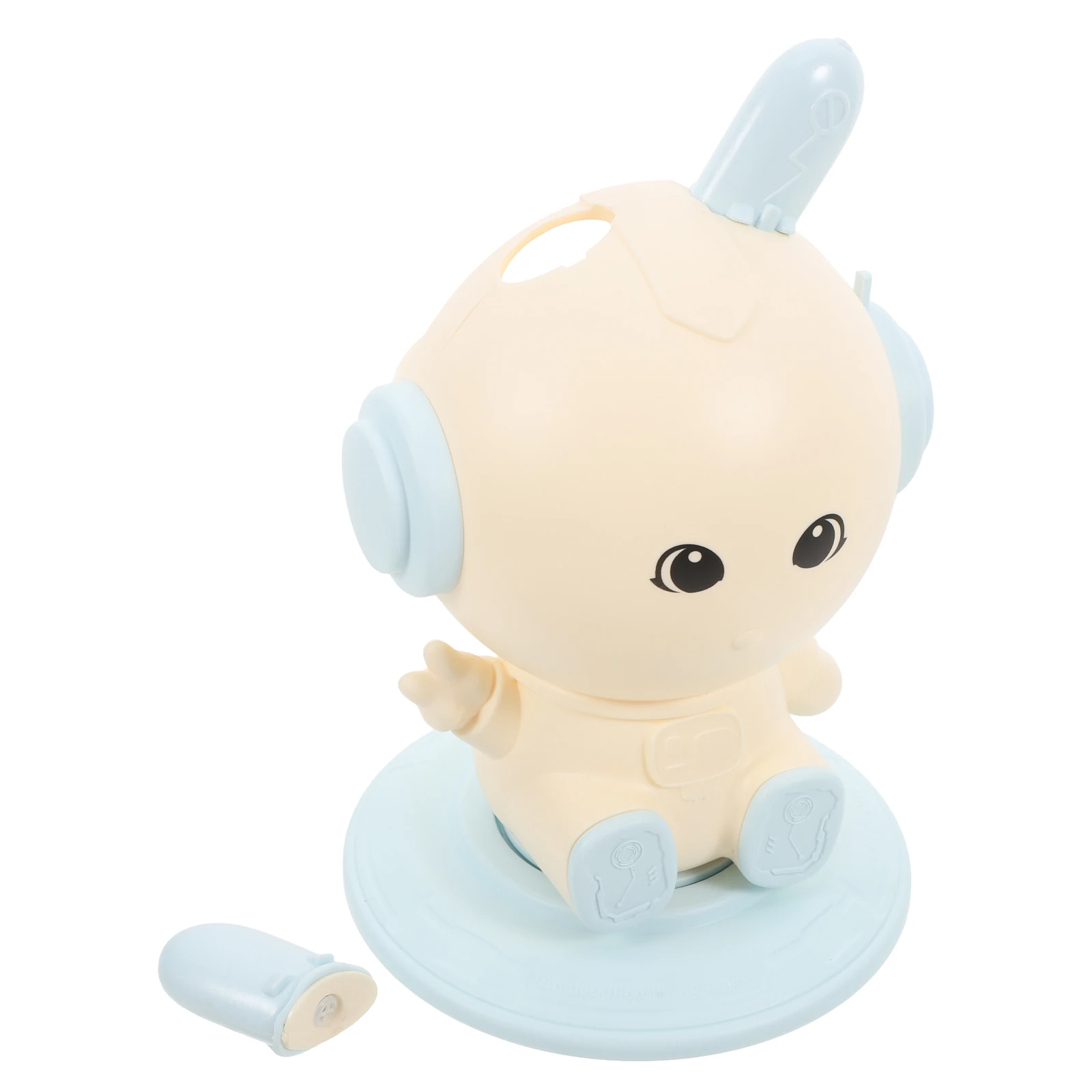 

Rabbit Pen Holder Bunny Pencil Pouch Office Desk Aesthetic Bunney Case Accessories Biscute Shape Black for