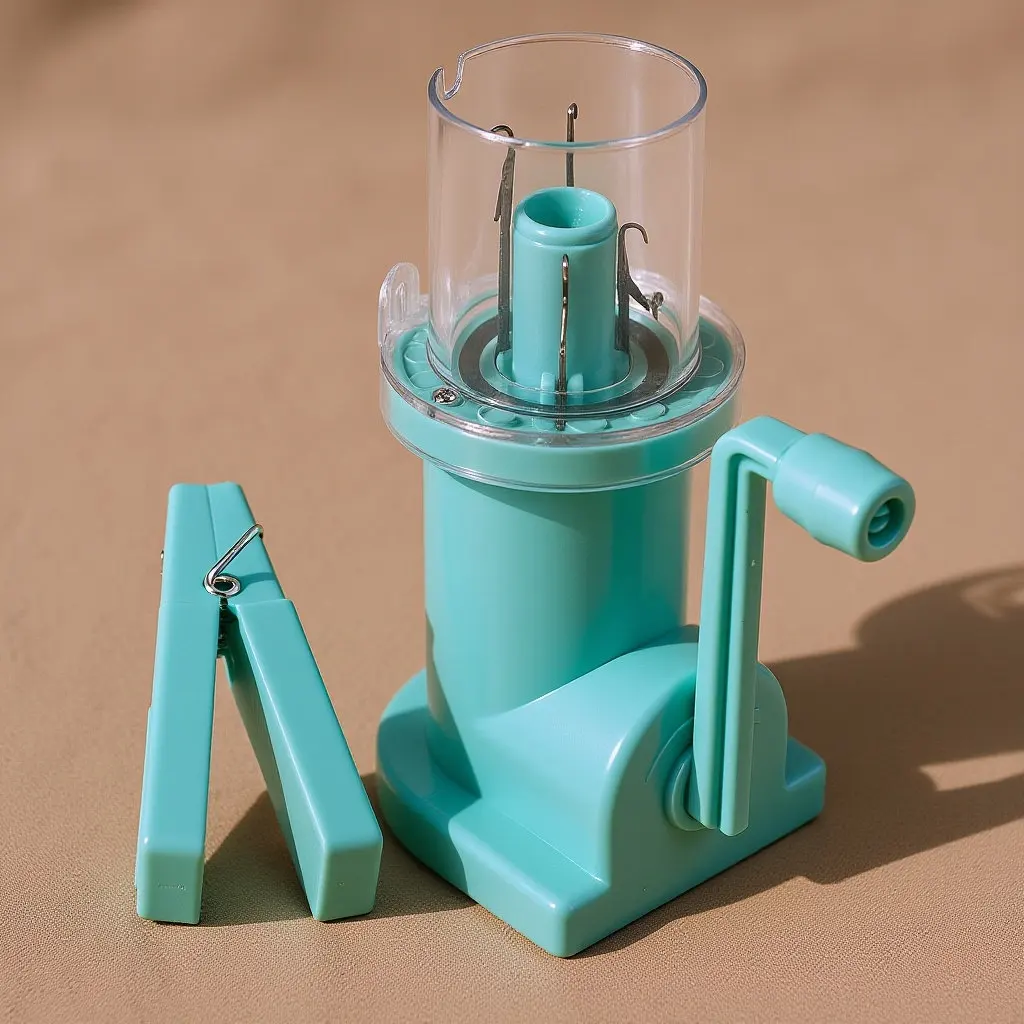 Hand Knitting Machine Spool Knitter Mini Sewing Knitting Tool Diy Braiding Woven Mill Yarn Craft Decoration Durable Plastic