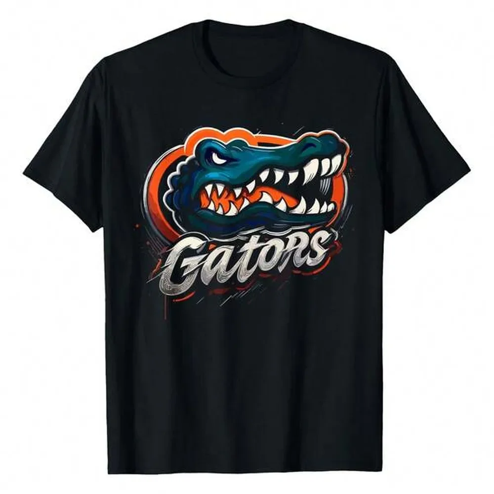 Gators Apparel For Men Women And Kids T-Shirt Women's Fashionable T-Shirt Short Sleeve, Pure Cotton Material, Suitable For All Ages