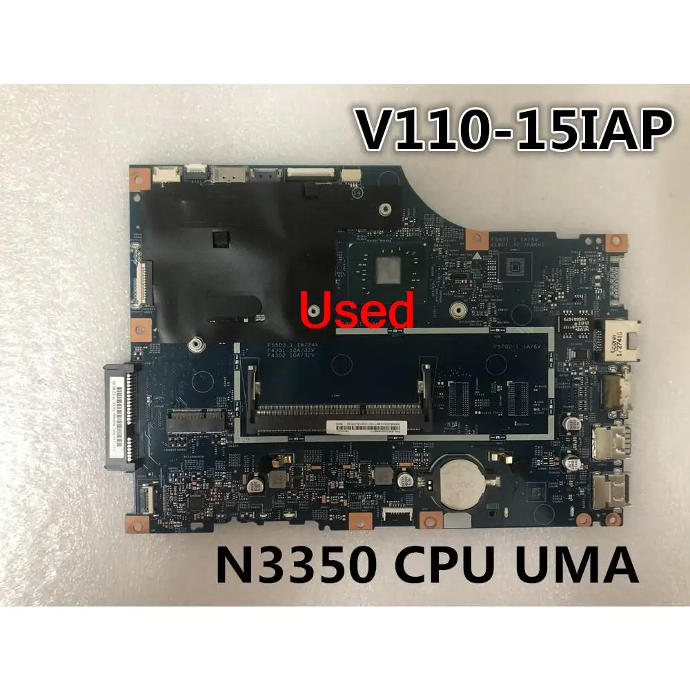 

Используется для материнской платы ноутбука Lenovo V110-15IAP, материнская плата N3350 CPU UMA FRU 5B20M44671 5B20M44663