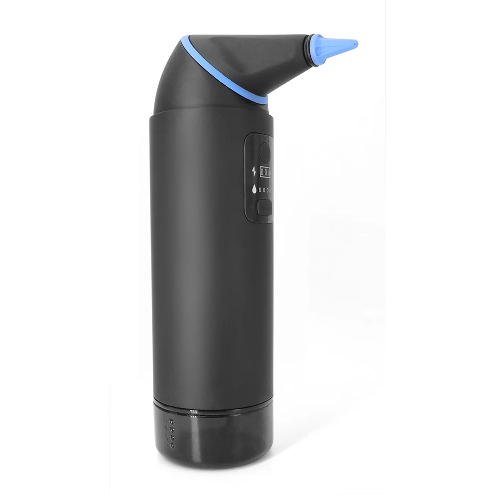 Functional Automatic Ear Cleaner Comfortable 200ml Water Washer with 8 Tips Tool Waterproof 4 Pressure Settings for Your Family