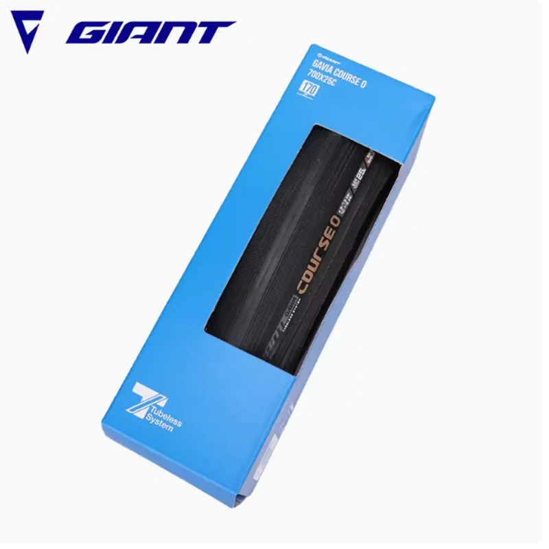 GIANT オリジナル超軽量折りたたみ式チューブレスタイヤ 700Cx25 28
