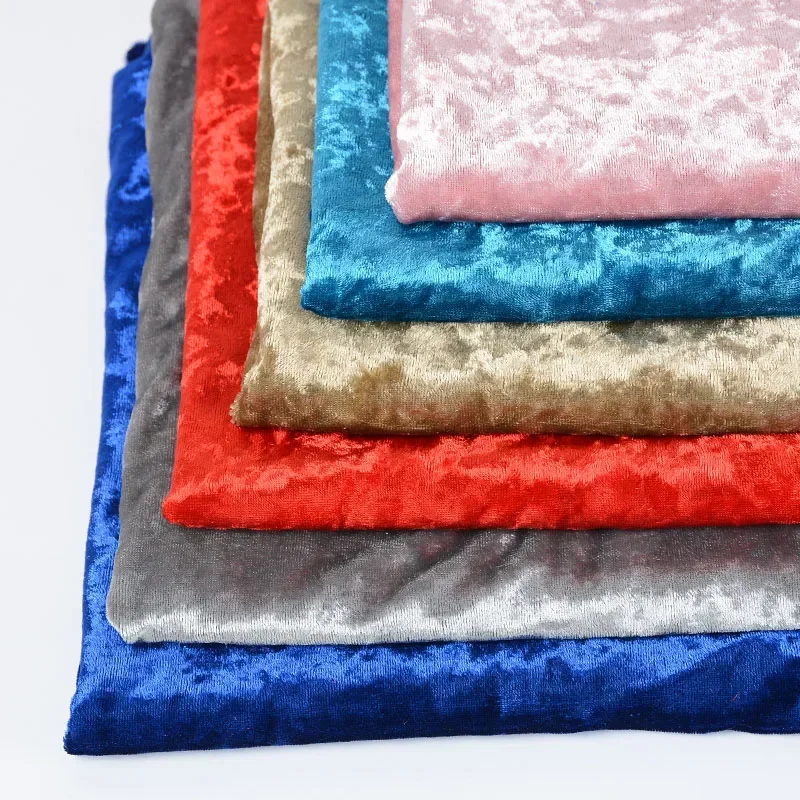 Golden Diamond Velvet Fabric Glossy Velvet Thickened Elastic Velvet Clothing Sofa Pillows Sewing Clothing Fabric