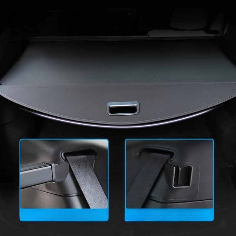 

For 2021-2024 Tesla Model Y Thickened Reinforced Trunk Cargo Cover Luggage Partition Board Car Interior Modification Accessory