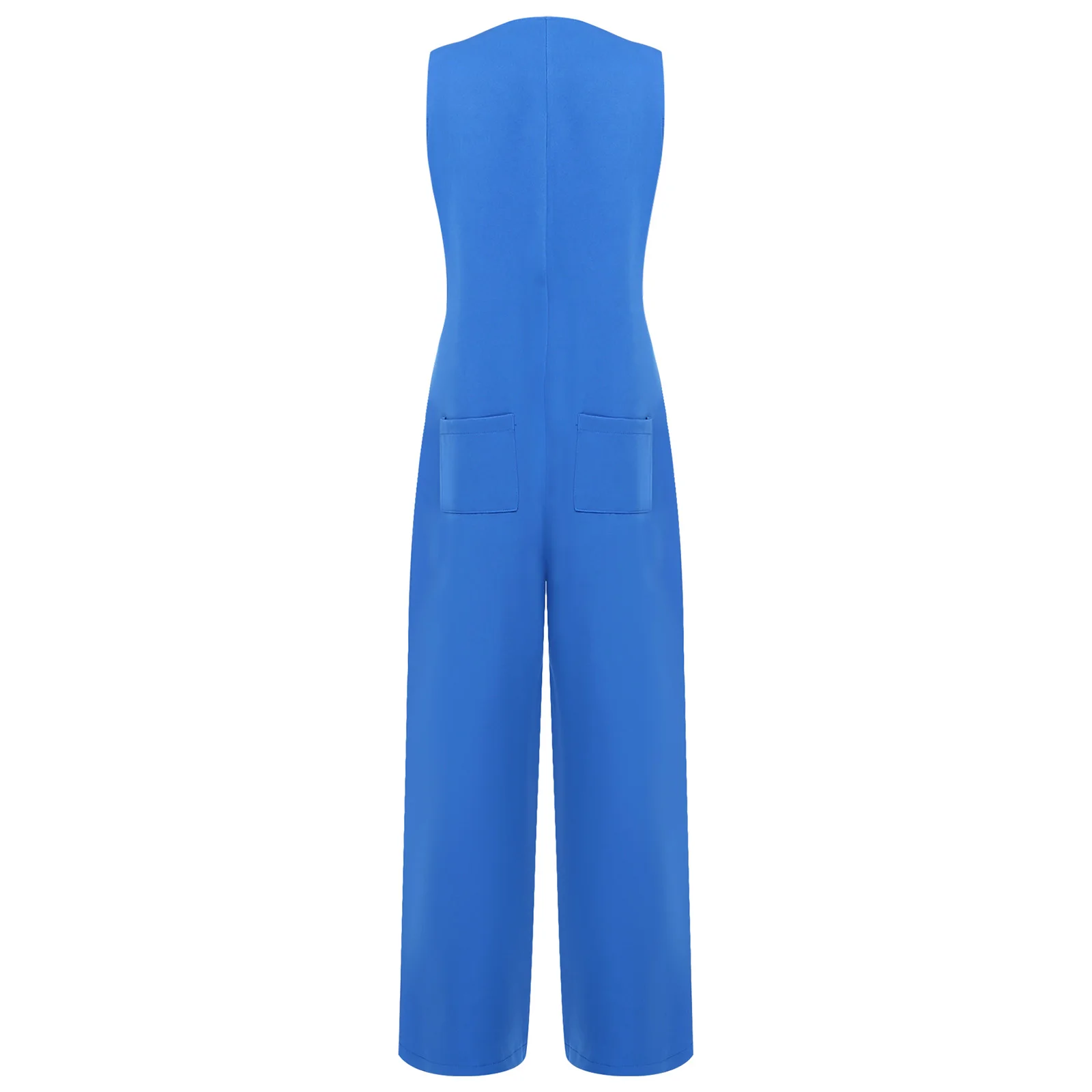 Pantaloni a gamba larga Donna Estate senza spalline Tubo Tuta Pagliaccetti Tute a vita alta Abiti da pendolarismo per feste Abiti senza maniche