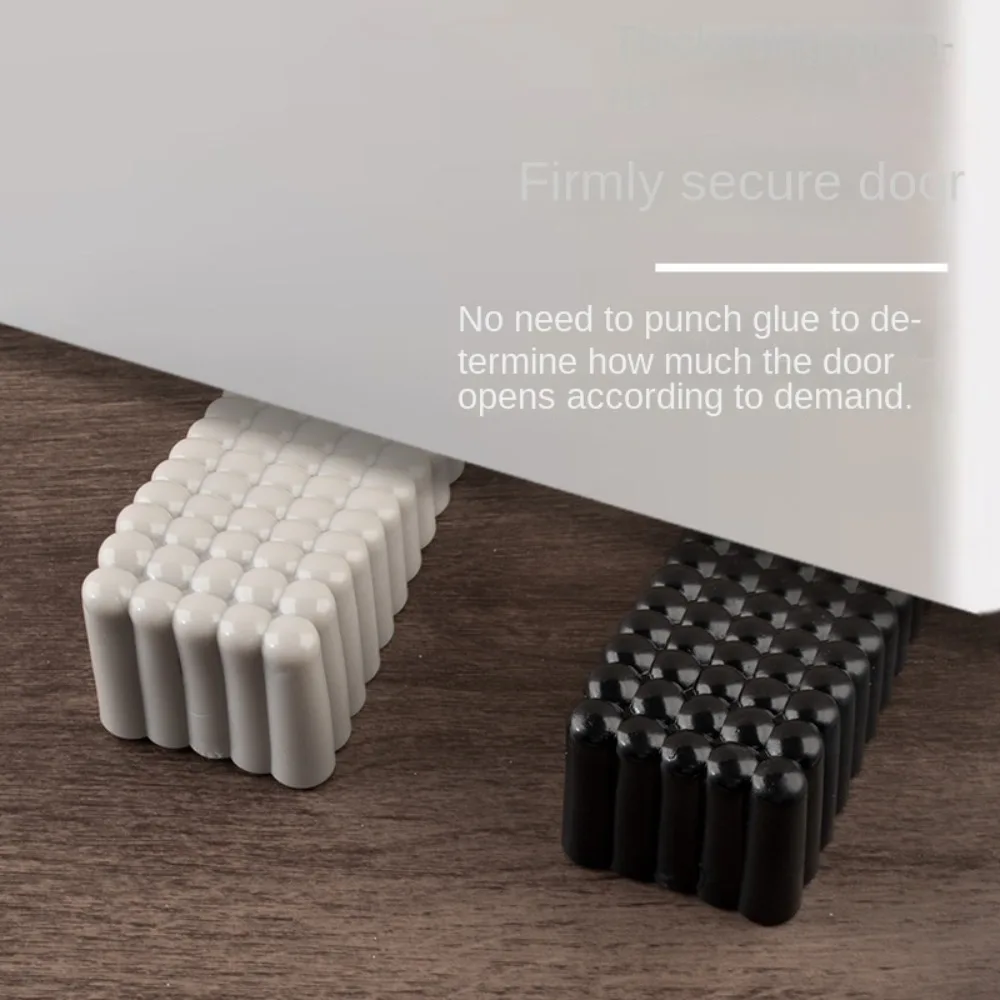 New Silicone Door Stopper Reduce Noise Punch-free Door Blocking Device Home Anti Collision Doorstop