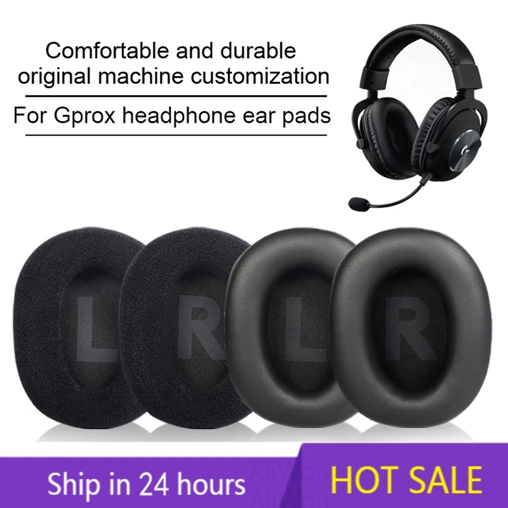 Replacement Ear pads for Logitech G Pro/G Pro X Gaming Headphones Soft Foam Ear Cushions High Quality Earpads Accessories Cover