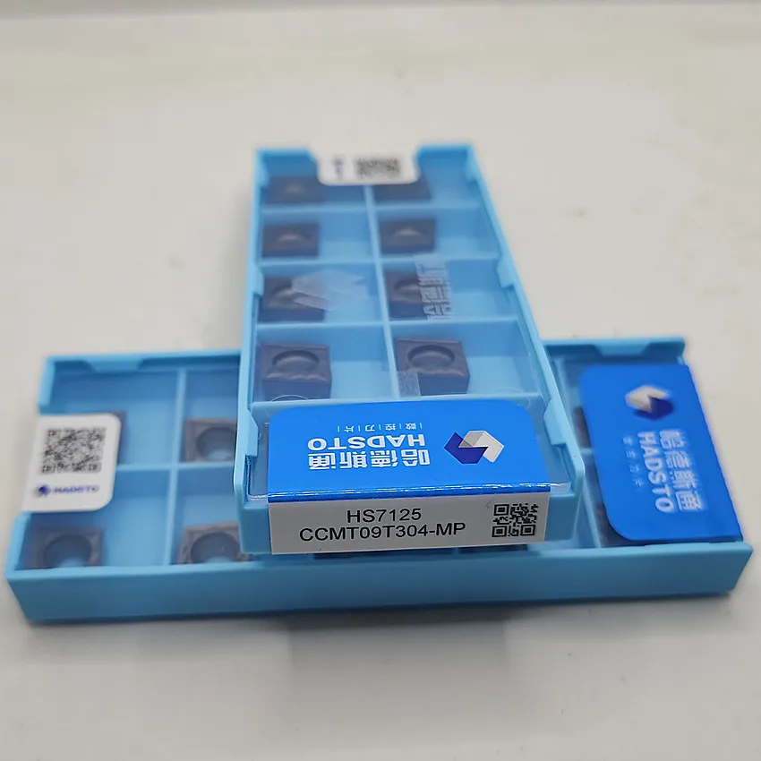 

CCMT09T304-MP HS7125 CCMT32.51 HADSTO CNC blade carbide inserts Turning tools turning inserts 10pcs/box