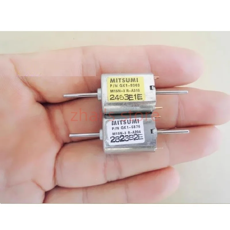 10 шт. Mitsumi 030 QK1 серии 12-24 В микромотор постоянного тока с двойным валом, используемый для игрушек или DIY