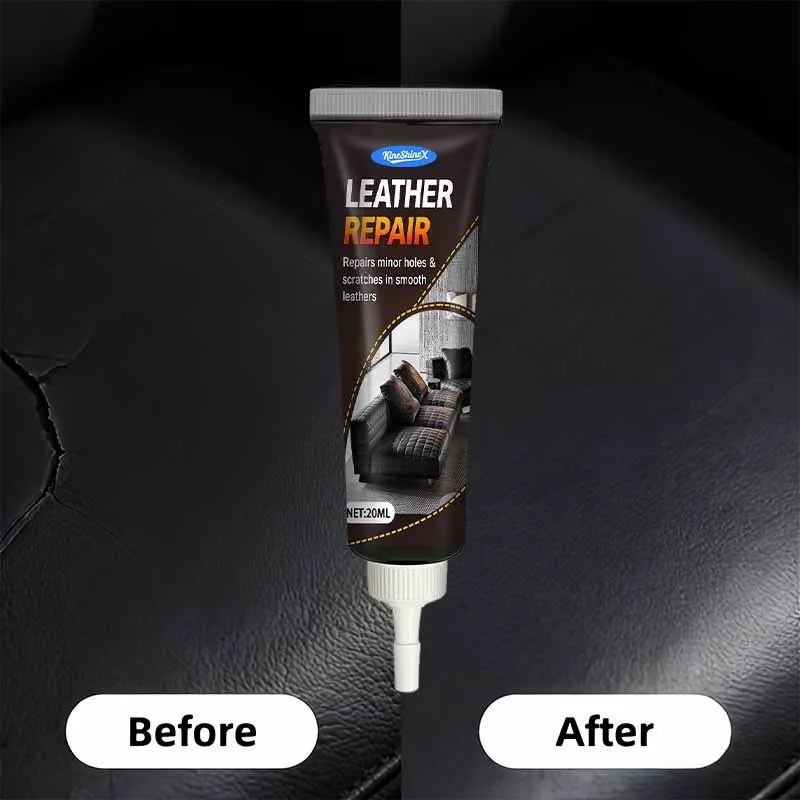Strong Shoe Sole Repair Glue, Leather Repair Paste 20ml–Filler for Scratches,Cracks & Holes,Restores Shoes,Bags,Sofas,Easy Apply