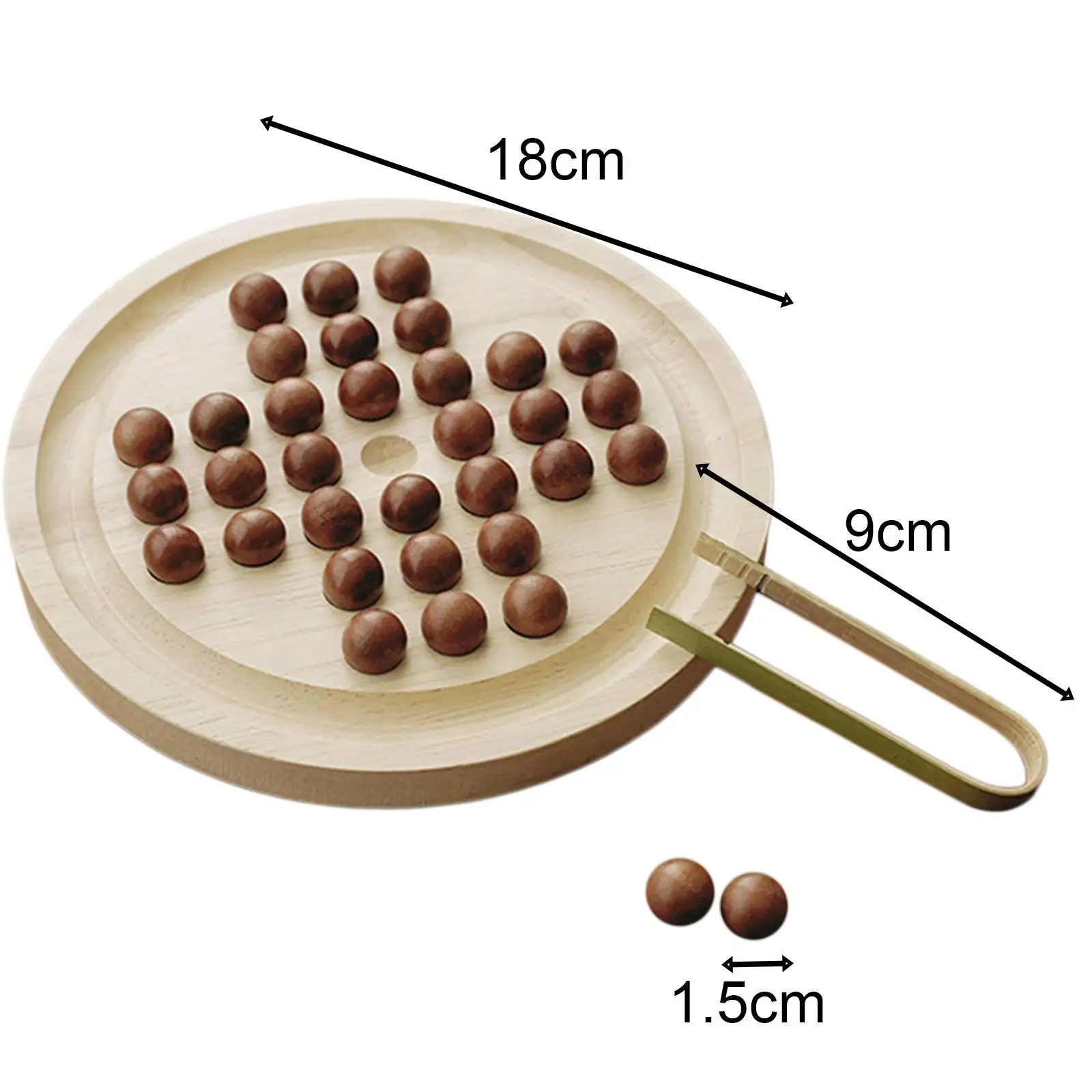 لعبة لوح سوليتير لعبة الرخام لوحة ديكور المكتب لعبة سوليتير مجموعة واحدة #6
