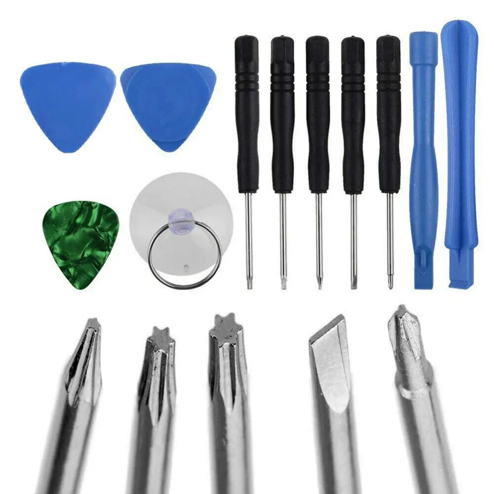 Phone 11Pcs Mobile Opening Pry Tools Kit Screwdriver Set for i6 5 5S SE