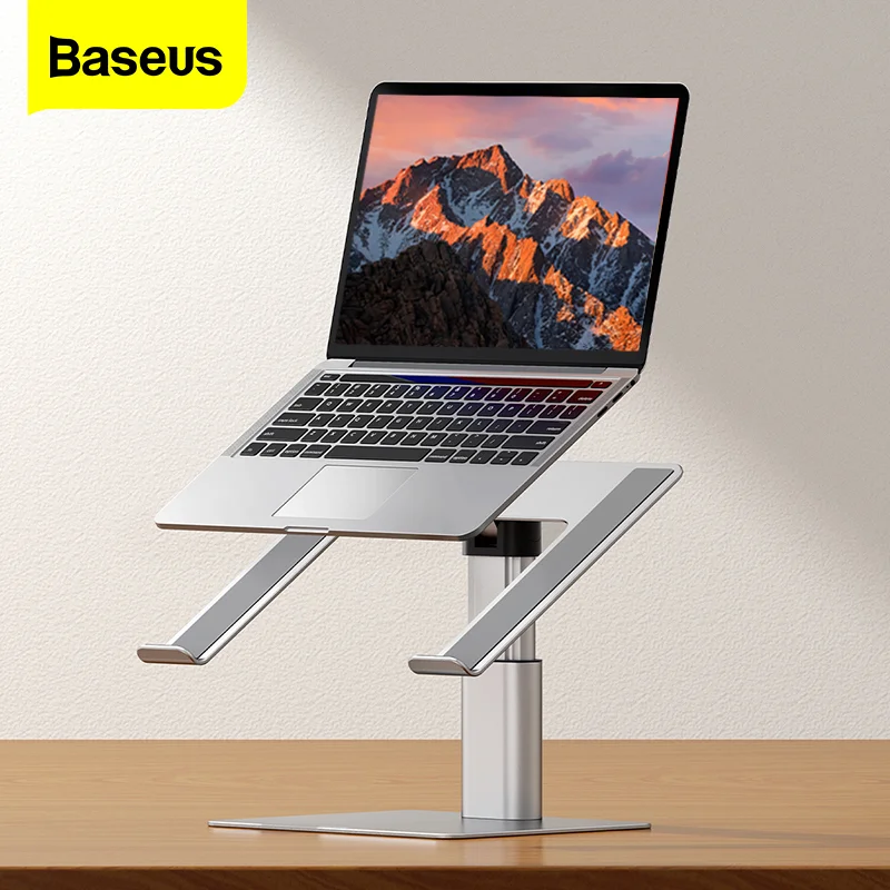 Baseus Laptop Stand Adjustable Desktop Holder Aluminum Notebook Support for Macbook Pro Air Tablet PC Metal Laptop Bracket