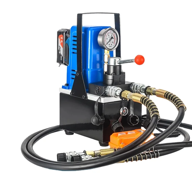 

Portable High-Pressure 70Mpa Gyb-63D Hydraulic Press Rechargeable Double Circuit Pump with 220v Voltage Plug-In Small Pump