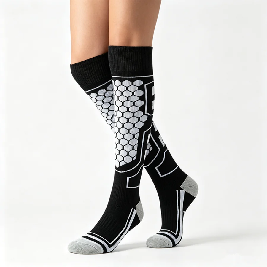 1/5pairs men women ski knee hi - огляд і ціна Thermal Sock Winter