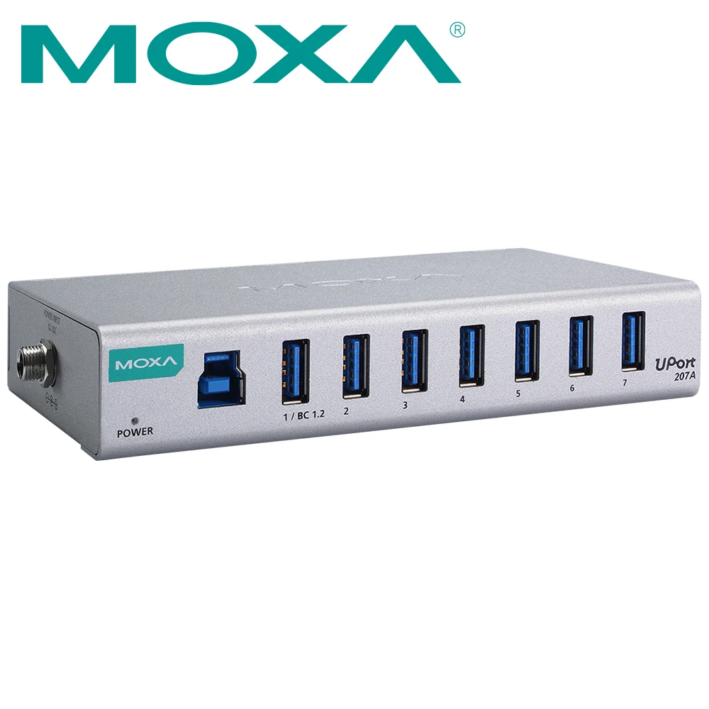 MOXA UPort 207A USB3.0 7 port hub