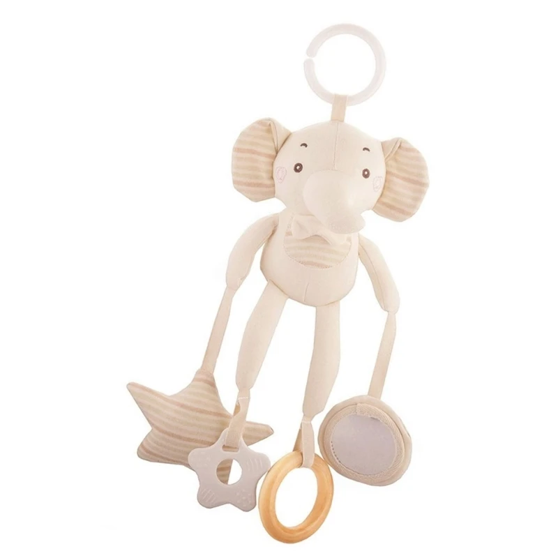 Giocattoli per lo sviluppo sensoriale del bambino infantile Regali per campanelli peluche morbidi appena nati sonagli 15UB