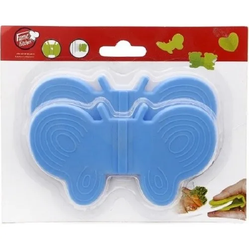 Evvehediyelikeşya Blue Butterfly Shaped Silicone Holder