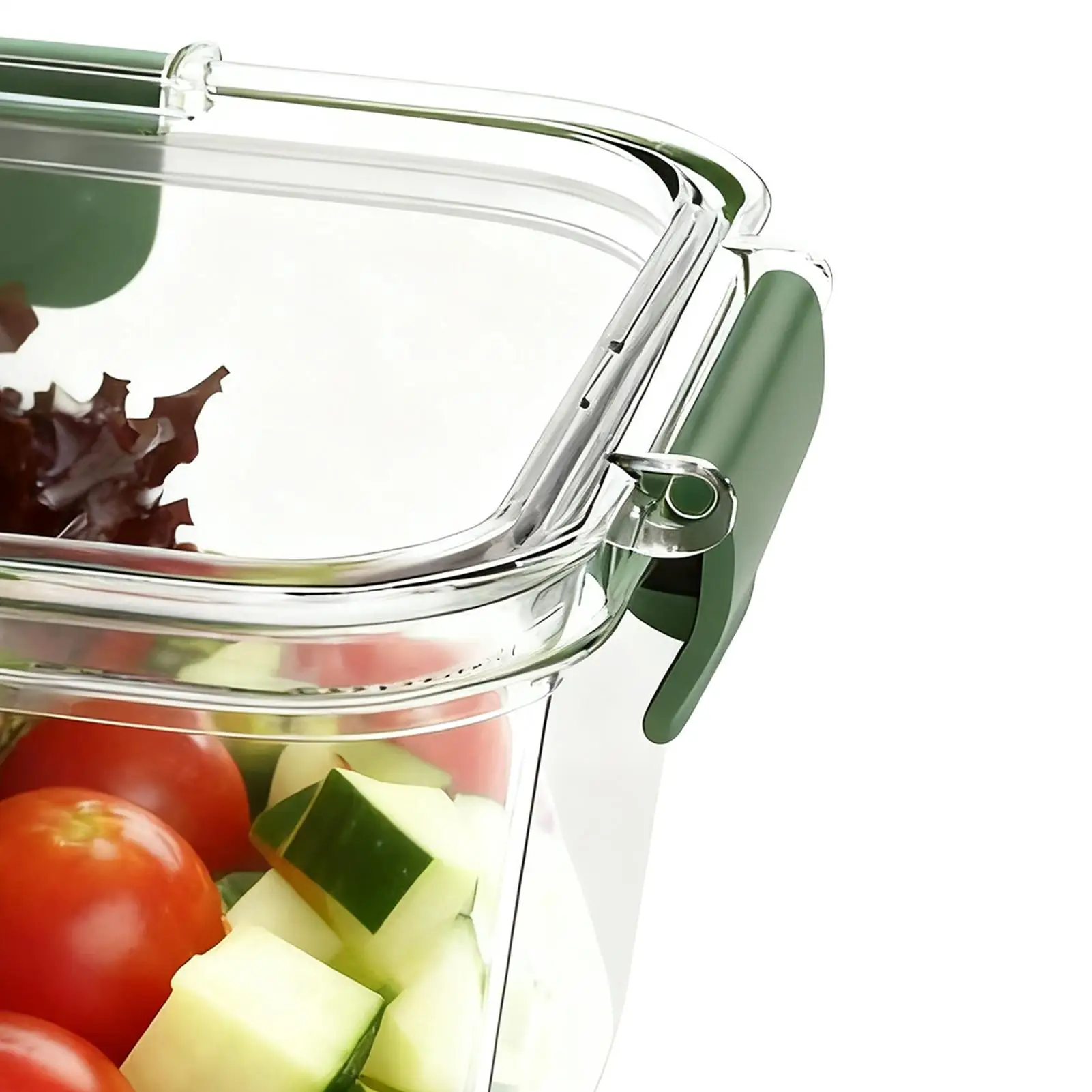 

Контейнер для обеда, салата, 2,5 унции, контейнер для хранения еды с крышкой, портативный ланч-бокс для кухни, путешествий, офиса, школы, приготовления еды, закусок