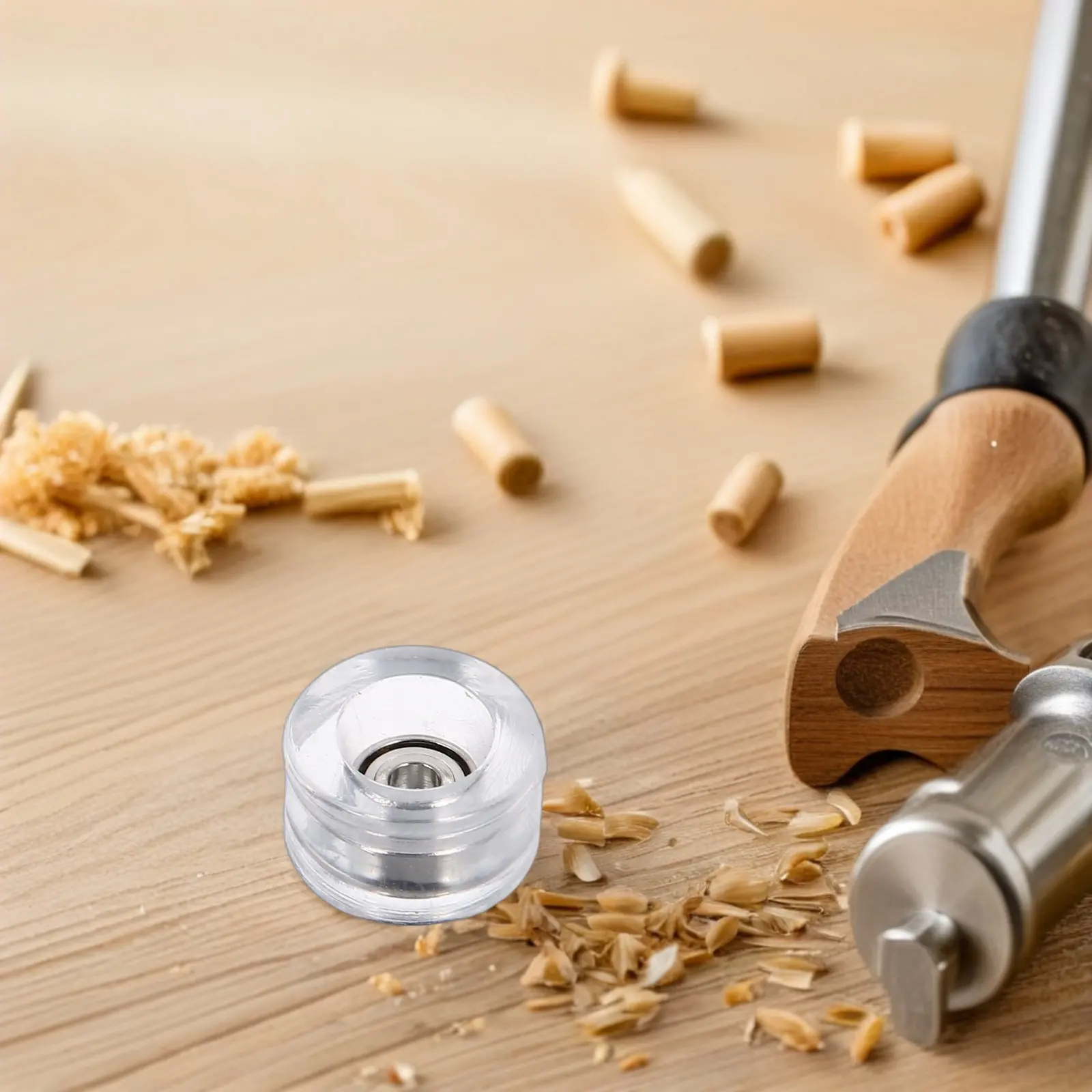 

4 шт. легких колес для фингер-скейтборда с высокоскоростными подшипниками, улучшенный контроль скорости, прочные и надежные, для трюков и акробатических маневров