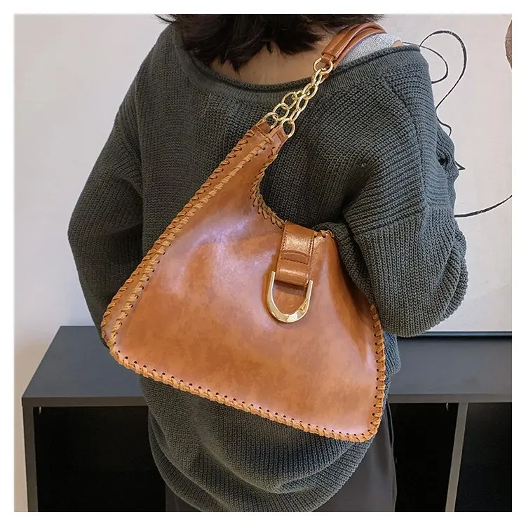 

2025 Summer Spring Retro Woven Leather Shoulder Bag - Crossbody/Underarm Multi-Way Purse, Mother & Daughter Matching Set