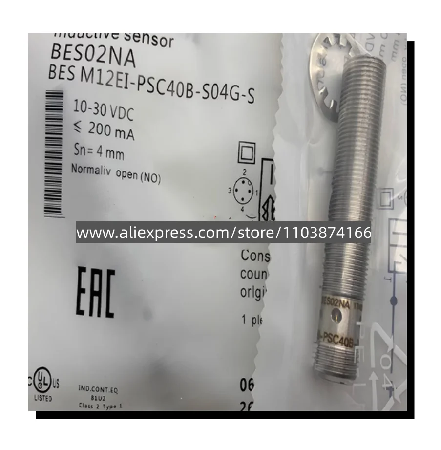 

New proximity switch BES M12EI-NSC40B-S04G-S