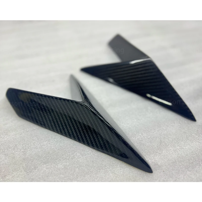

DRY Carbon Fiber Front Bumper Air Vent Cover For Lamborghini Aventador LP700 LP750 Car Decor Body Kit With Tuyere Wind Knife