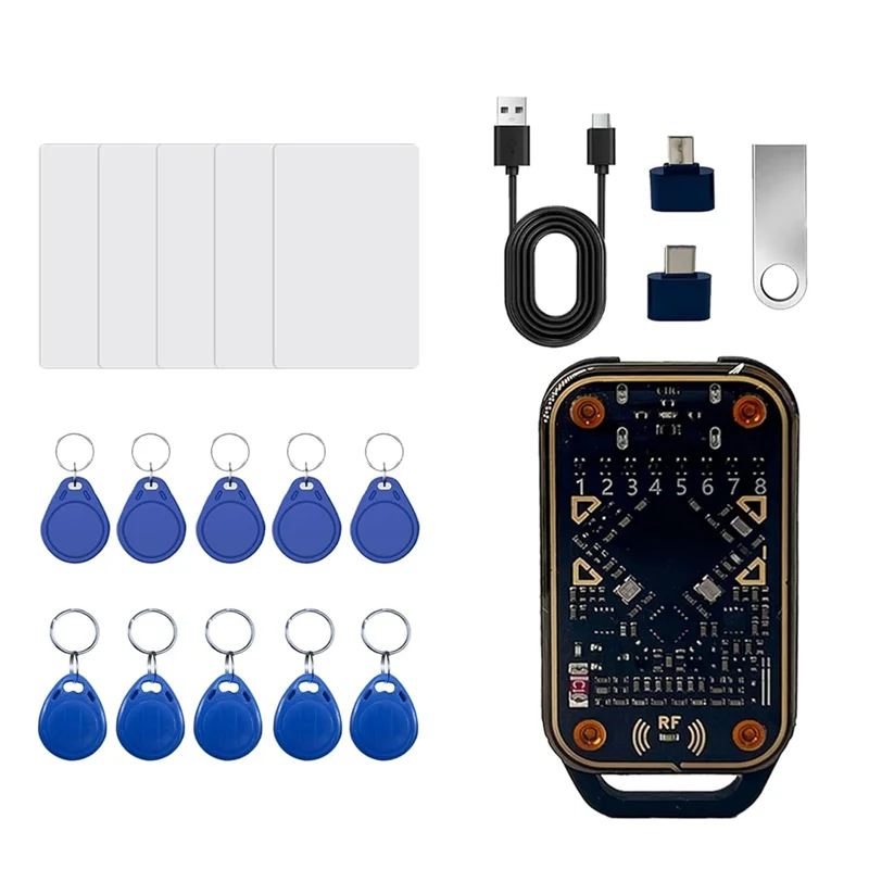 

【Exclusive!】Smart Card Duplicator Multiple ID IC Cards Replacement RFID Reader Writer Full Function RFID Emulator RFID Writer Co