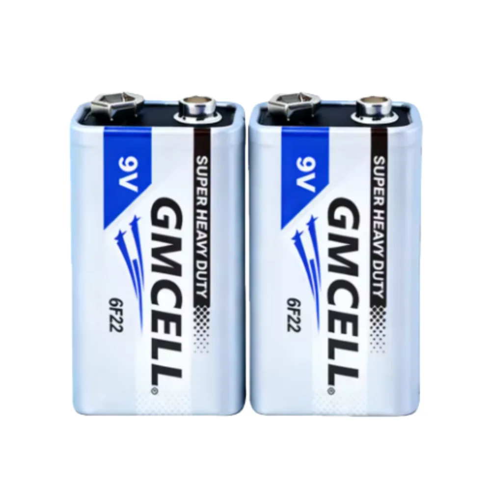 Long Lasting Heavy Duty 6F22 Dry Battery 9V Zinc Carbon High Power for Toys Radios 9V Battery