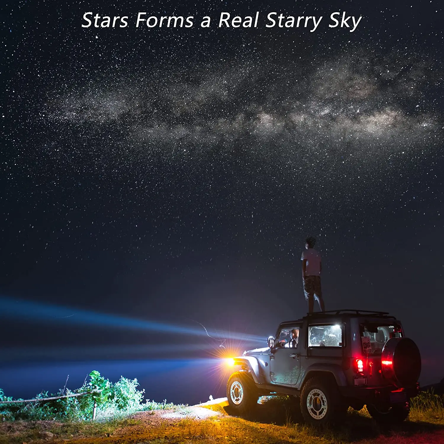 NEW UFO LED Star Projector Night Light 8 in 1 Planetarium Projection Galaxy Starry Sky Projector Lamp for Kids Gift Room Decor