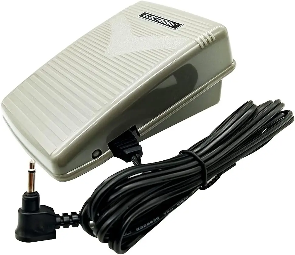 

Ножная педаль управления (Dc15V) 032371118, стандартная Совместимость с Janoma 3160Qdc, серии Mc, Kenmo, новый домашний Elna швейный Hine