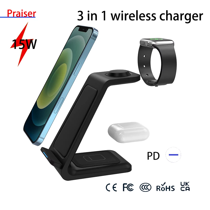 3 In 1 Wireless Cha… - image
