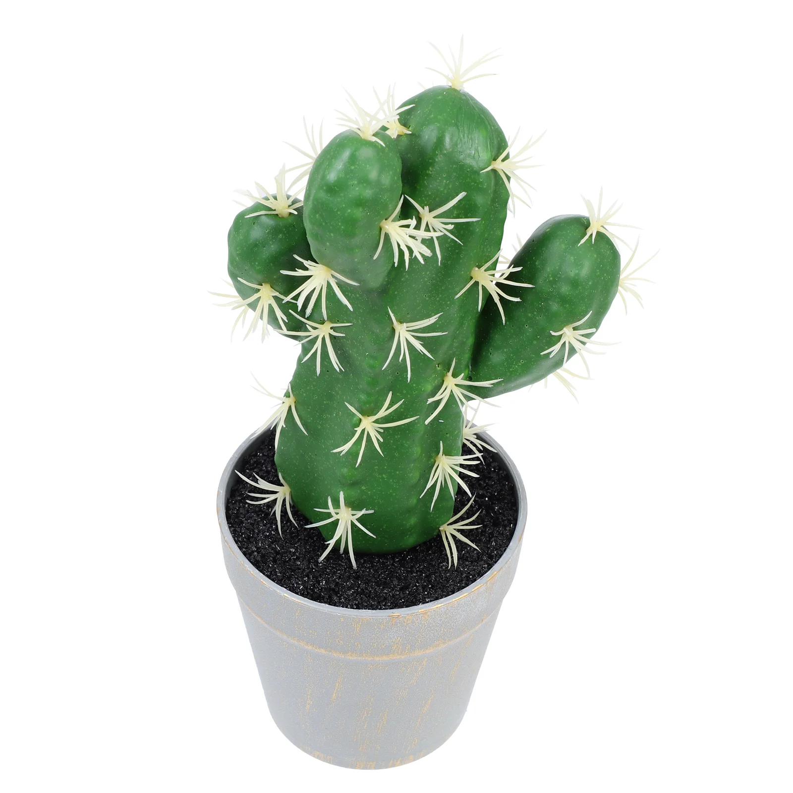 Potted Cactus Large Artificial Plant Plants Indoor Potting House Faux Succulents Decor