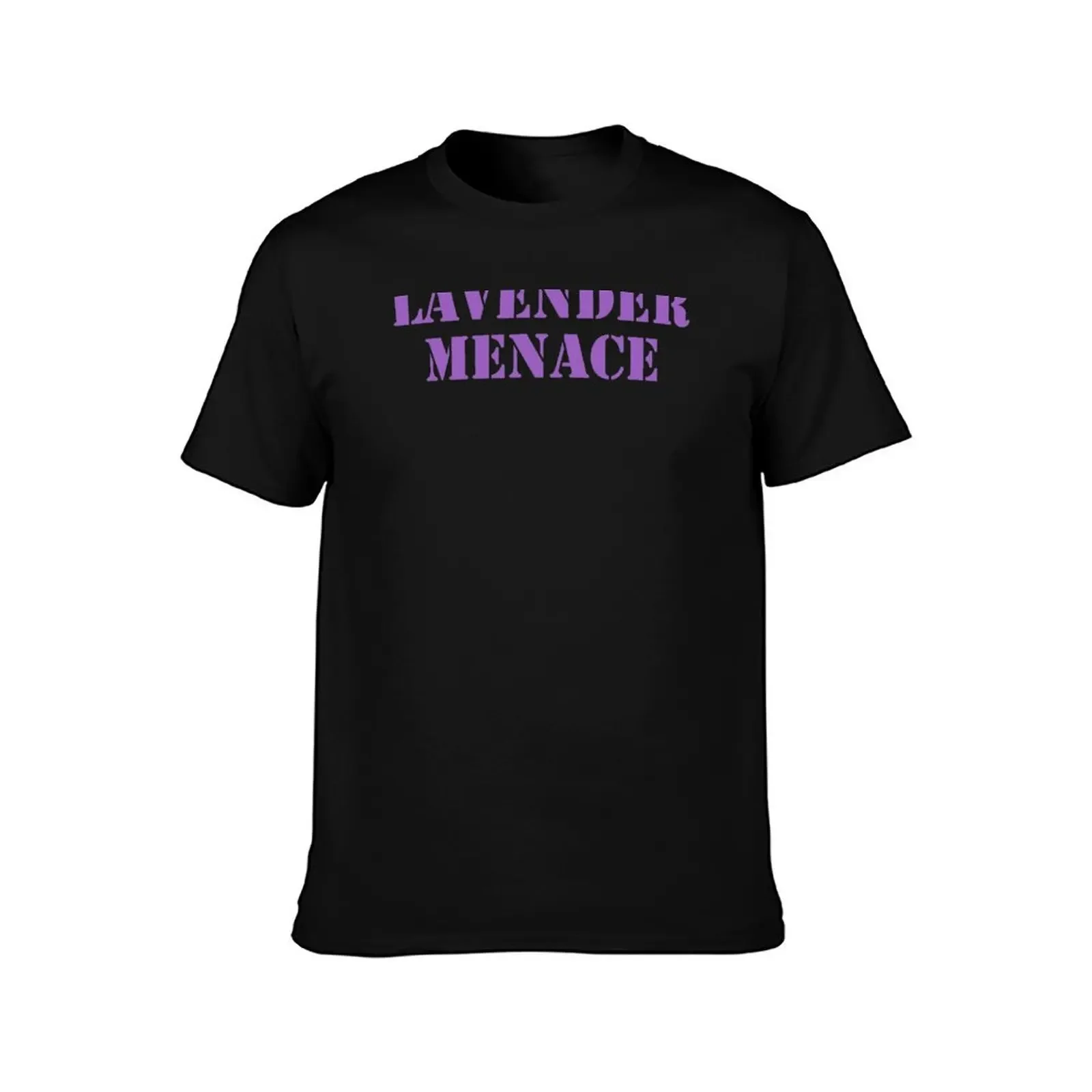 Lavender Menace T-Shirt summer clothes anime figures graphic t shirt vintage funny t shirts for men