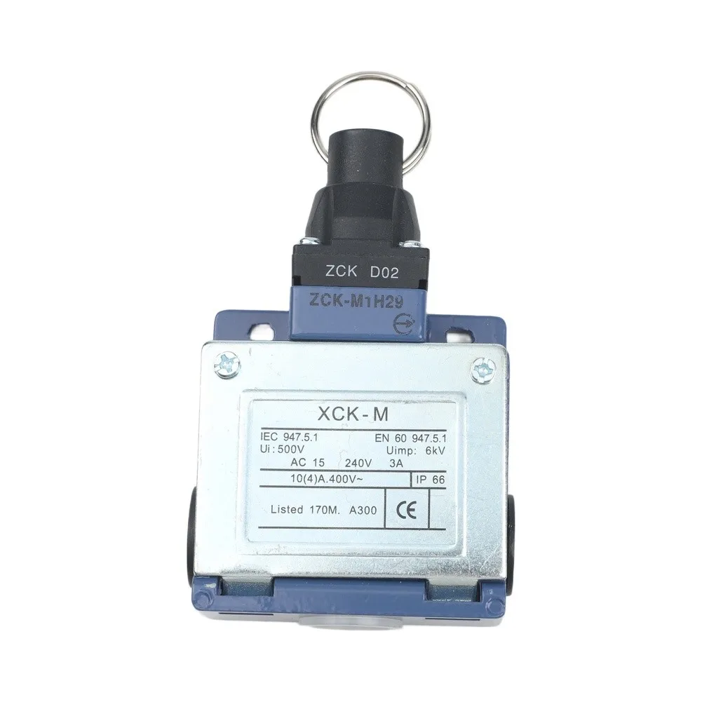 XCK-MR202 Pull Rope Limit Switch NO+NC 220V 3A Stop Safety Travel Switch For Industrial Machinery Protection Metal For Hou