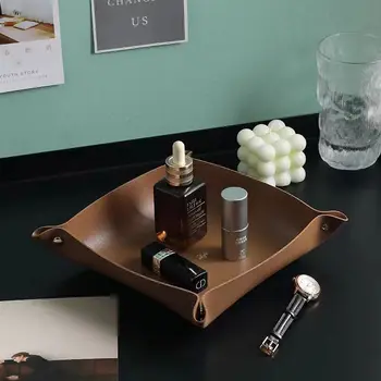 Leather Desktop Storage Box 1