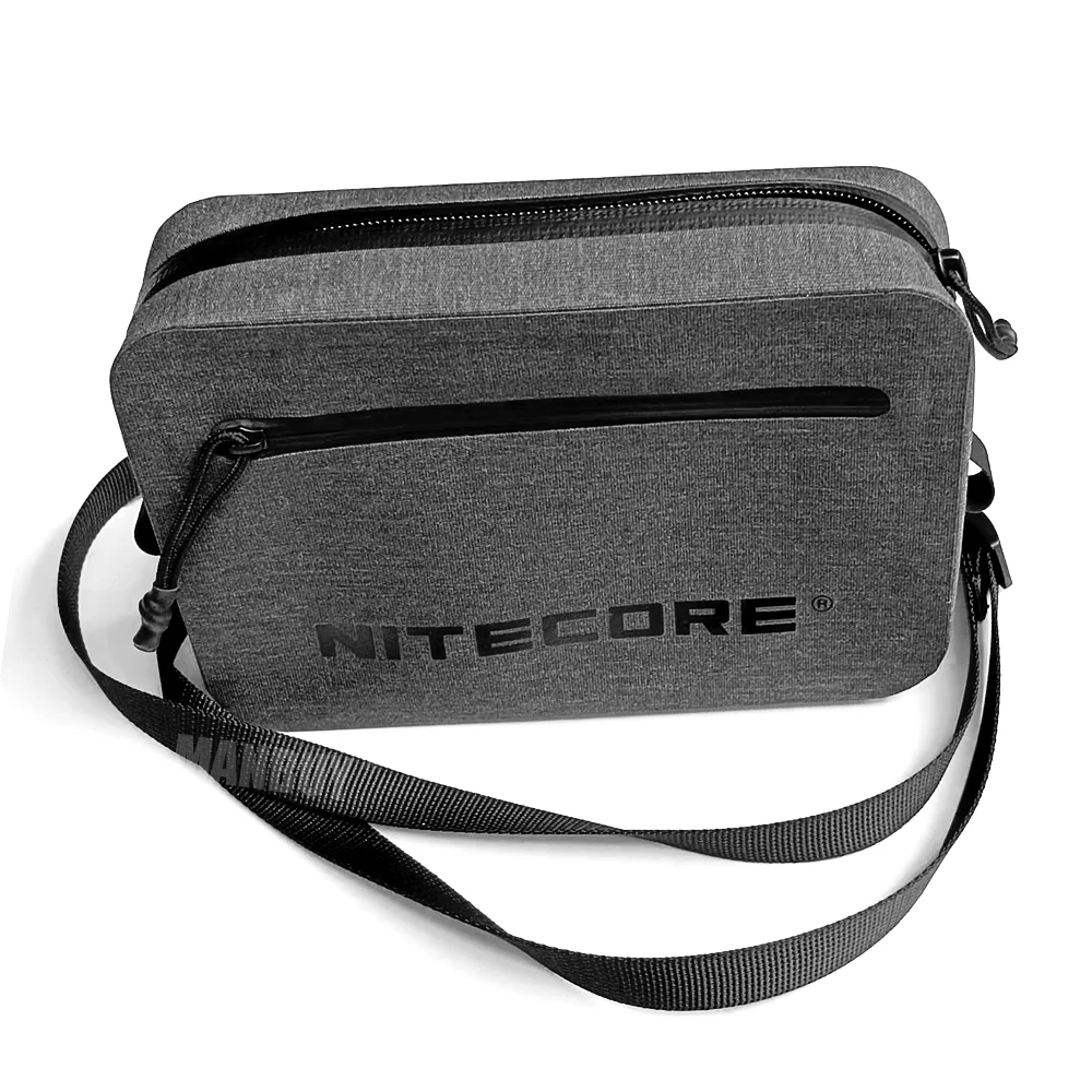 NITECORE NPP02 1.4L Waterproof 900D TPU Coated Cationic Fabric Commuting Crossbody Bag Outdoor Chest Pouch Worry-free Journey