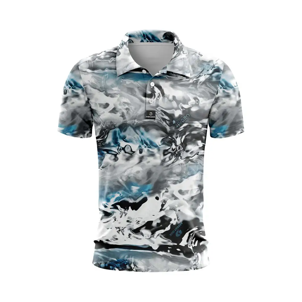 Nieuwe Zomer Golf Wear Mannen Korte Mouw Polo Shirts Tops Ademend Tafeltennis Kleding Mode Outdoor Sport Casual T-shirt