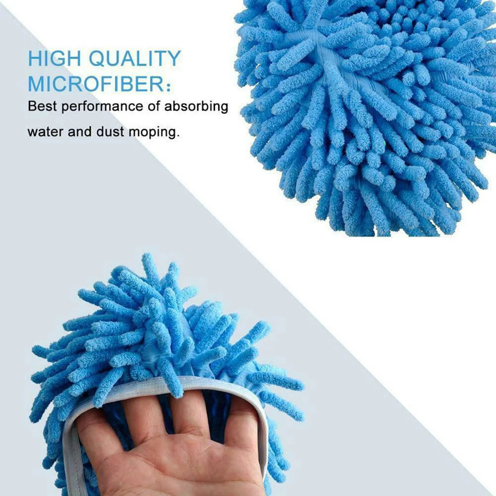 1/2/4PC Multifunction Floor Dust Cleaning Slippers Shoes Lazy Mopping Shoes Home Floor Cleaning Micro Fiber Cleaning Shoes