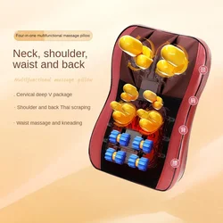 Massage Pillow Massager Shoulder Neck Waist and Back Multifunctional Massage Massage Massage Pad Massage Waist Pillow