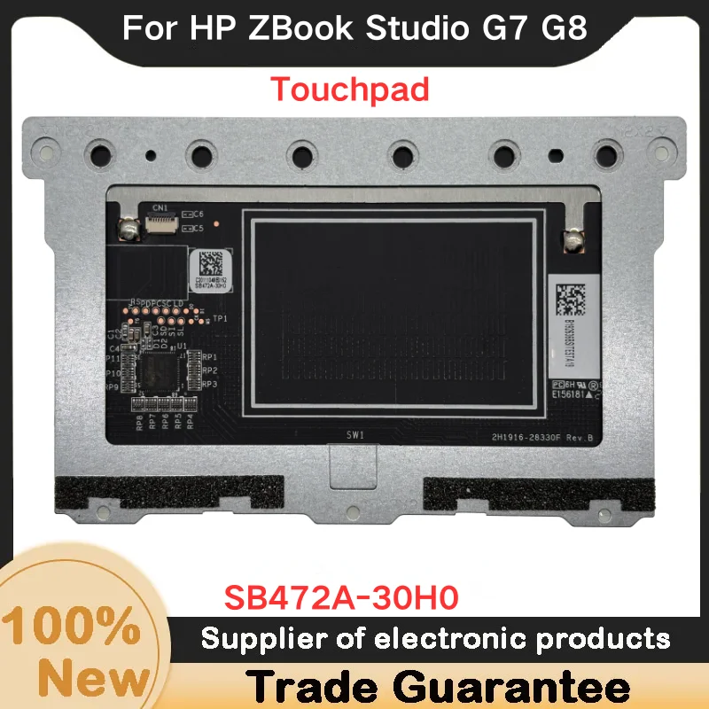 Nieuw Voor HP ZBook Studio G7 G8 Touchpad ClickPad Muismat SB472A-30H0