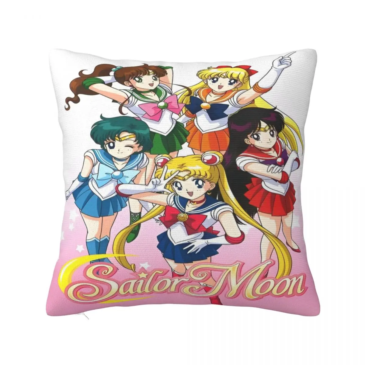 Cardcaptor Sakura The Kitty Guardian Pillowcases Merchandise Printing Cushion Cover Pillow Covers Bed Decor Square Multi Size