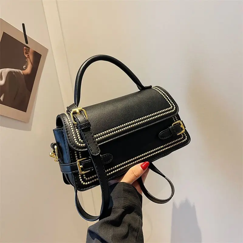 

Sense of Advanced Vintage Bag New Style Women's Niche Pop All The Crossbody Stylish Tote Bag Handbags