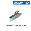 LY -120 Mall Electronic Latch Lock With Door Magnetic Signal Feedbacklock Tongue Anti pryingmagnetic disconnection unlocking image 5