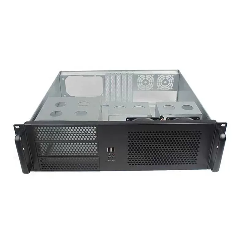 3U Rack Enclosure Server Case with  Panel  Rackmount Chassis for Industrial