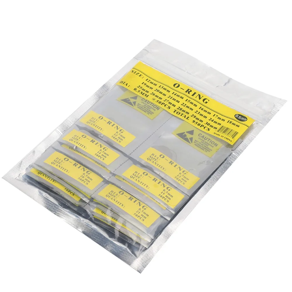 Waterproof Round Watch Gaskets Rubber Sealing 0.6mm Thickness Rubber Seal Washers 0.7mm Thickness 0.5mm Thickness