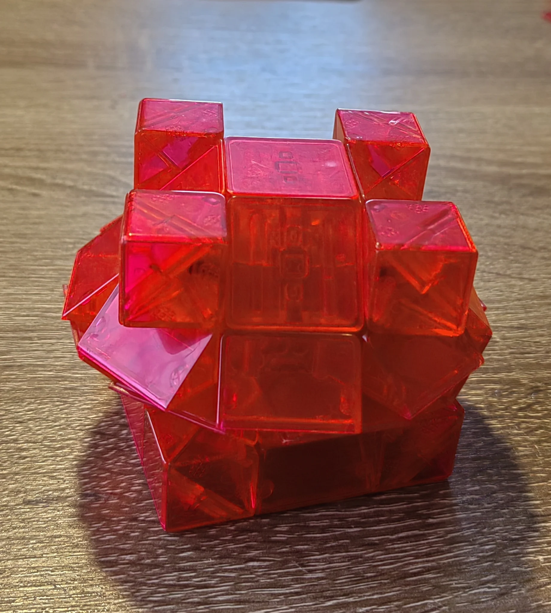 WitEden 3x3x3 Mixup Edge-cubo ricostruito 3x3x3 Adesivo Cubo magico Puzzle professionale Giocattoli Regalo per bambini Cubo Magico Puzzle