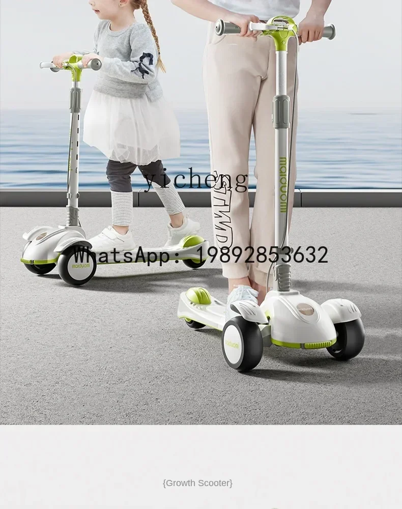 AD Scooter niños mayores niños ult niños Pedal plegable Luge