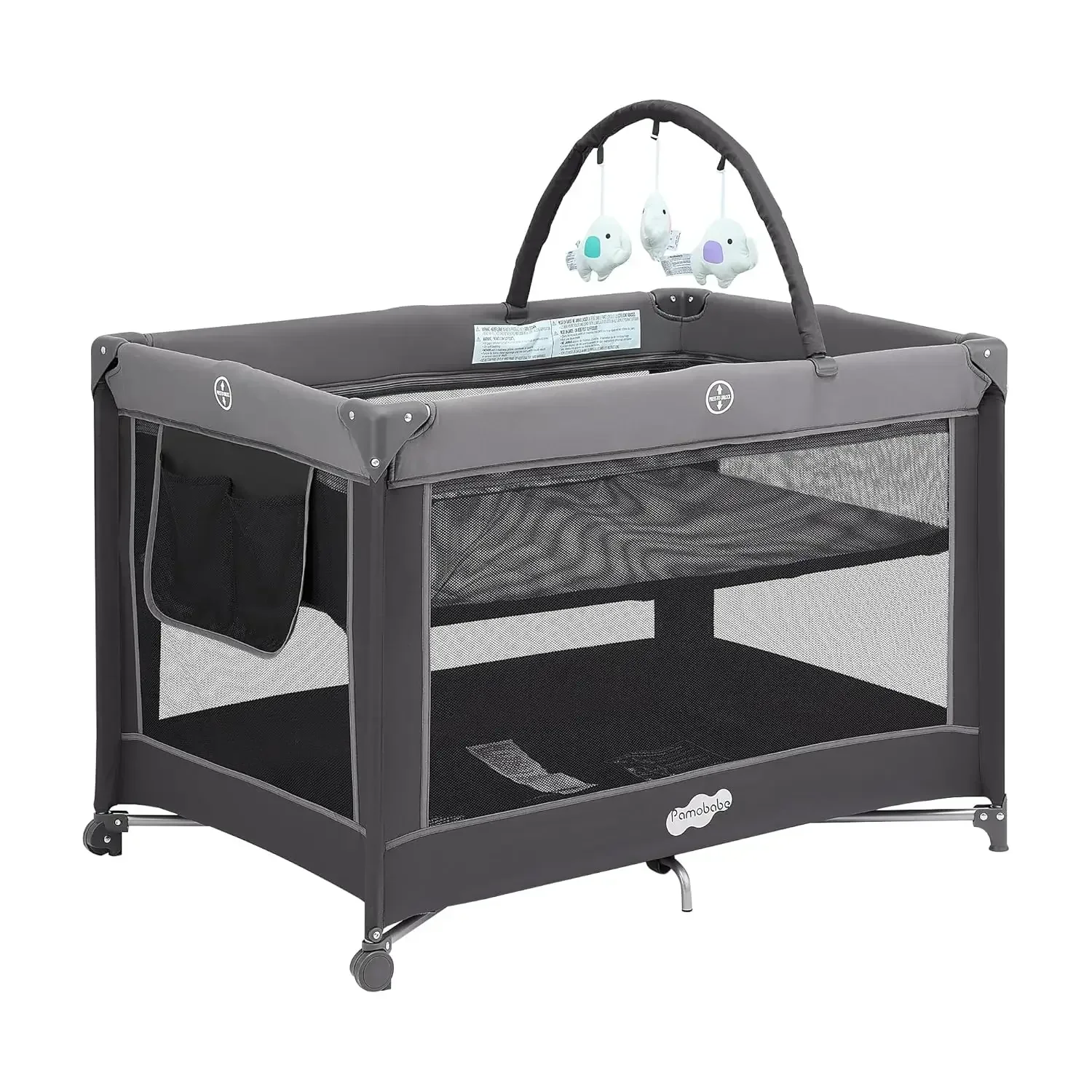 

Pamo Babe Portable Playpen Foldable Playard Portable Crib for Baby and Toddlers