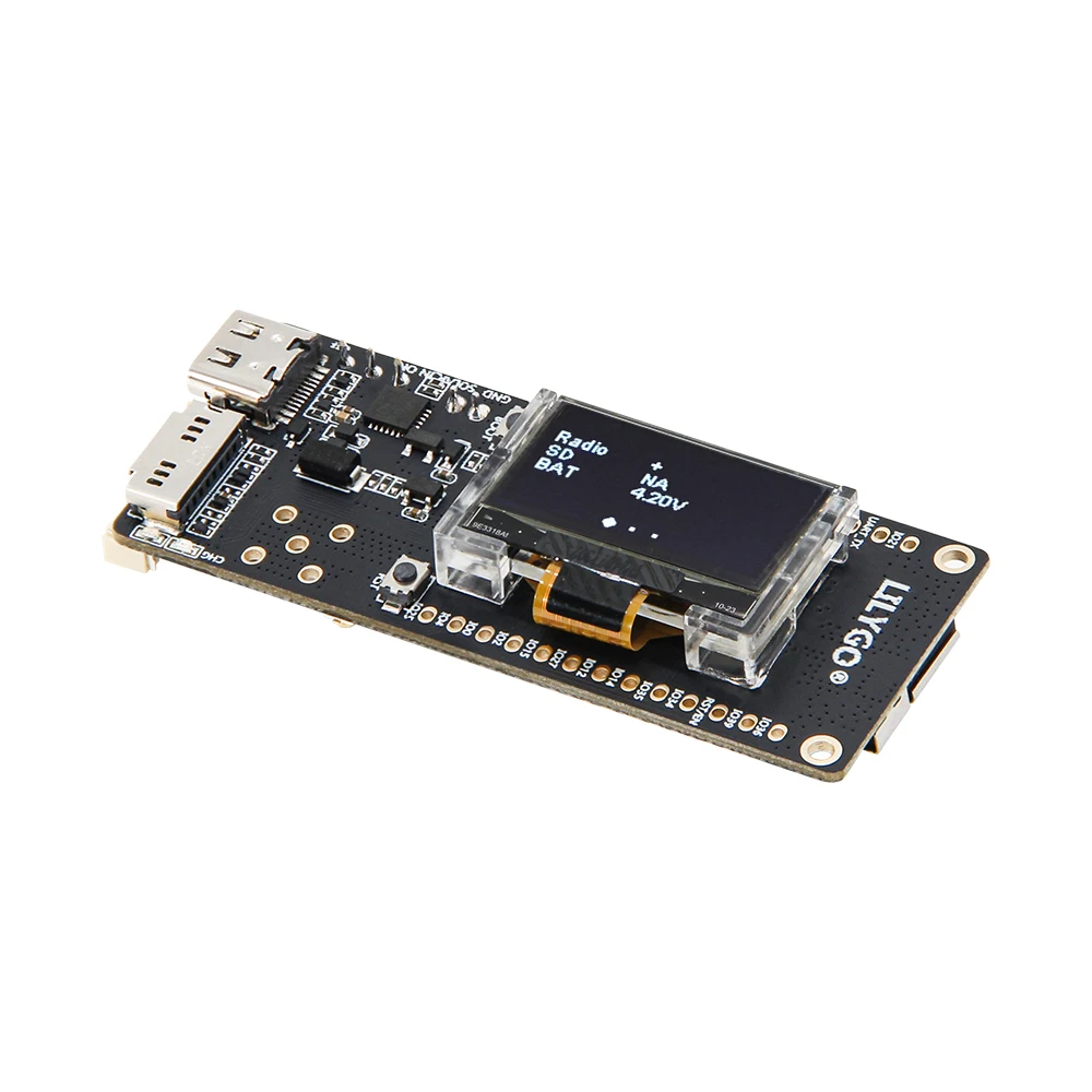 LILYGO ®   T3 V3.0 ESP32 WiFi & Bluetooth DEV Board SX1276 LoRa Modul mit 0,96 Zoll SSD1306 OLED Display Unterstützung TF Karte